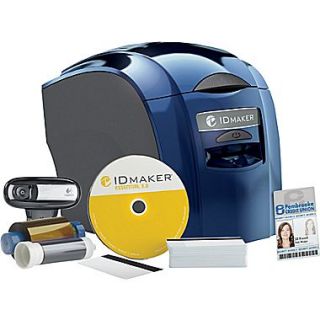 IDville Small Business Edition ID Badge Printer Kit with Magnetic Encoding