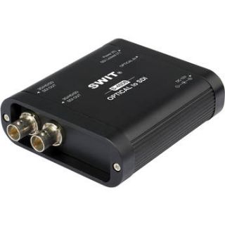 SWIT Portable Optical Fiber to SDI Converter S 4606