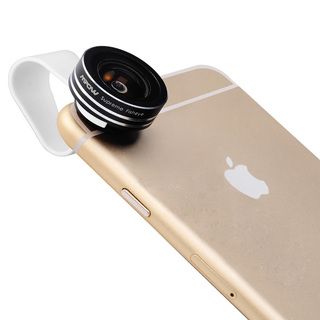 Mpow 3 in 1 Clip on Mobile Device Lens Kit (180 degree Supreme Fisheye