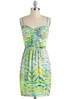 Party at My Lily Pad Dress  Mod Retro Vintage Dresses