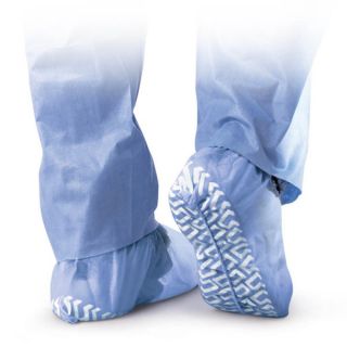 Medline Blue Non Skid X Large Disposable Shoe Covers (Case of 200