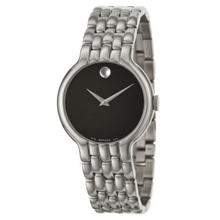 Movado Mens 0606337 Veturi Stainless Steel Swiss Quartz Watch