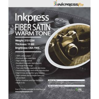 Inkpress Media Fiber Satin Warm Tone Paper FSW5750