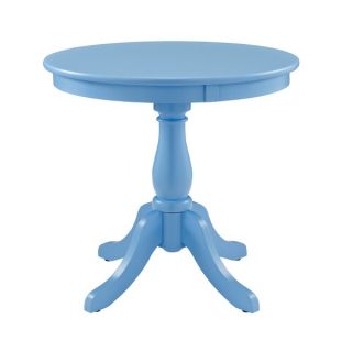 Oh! Home Kallie White Round Spindle Table