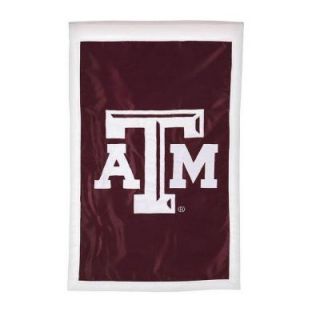 Fan Essentials NCAA 28 in. x 44 in. Texas A and M University Applique House Flag ZHD15969C