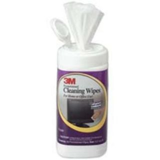 3M MMMCL610 Premoistened Cleaning Wipes  75 Count