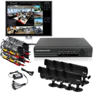 Zmodo Pkd dk0855 500gb Video Surveillance System   8 X Camera, Digital Video Recorder   H.264 Formats   500 Gb Hard Drive (110224)