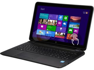Refurbished: HP Laptop 15 F023WM Intel Celeron N2920 (1.86 GHz) 4 GB Memory 500 GB HDD DVDRW 15.6" Touchscreen Windows 8.1 64 Bit