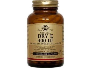 Vitamin E 400 IU Dry   Solgar   100   VegCap