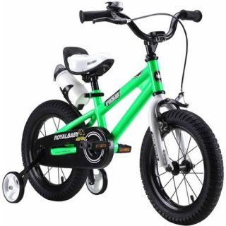 14" Royalbaby Freestyle Kids' Bike, Green