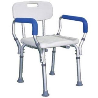 Roscoe Medical BTH SCBH Adjustable Shower Chair White Pack of 2