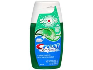 Crest Plus Scope Toothpaste Liquid Gel Minty Fresh   4.6 oz