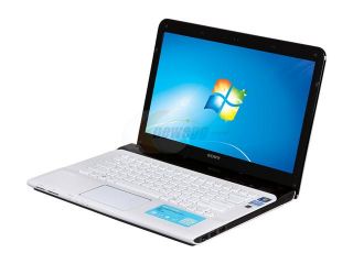 Open Box: SONY Laptop VAIO SVE14116FXW Intel Core i5 2450M (2.50 GHz) 6 GB Memory 750 GB HDD Intel HD Graphics 3000 14.0" Windows 7 Home Premium 64 Bit