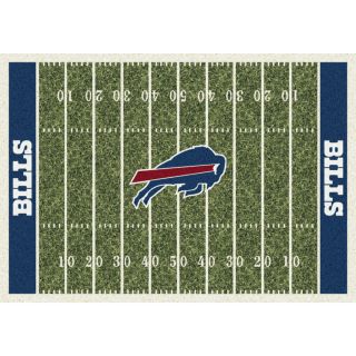 Milliken Rectangular Multicolor Sports Tufted Area Rug (Common: 4 ft x 6 ft; Actual: 3.83 ft x 5.33 ft)