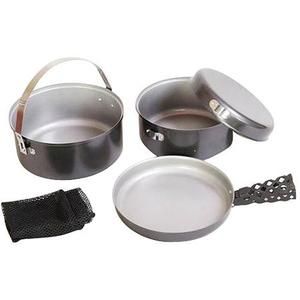 Ozark Trail Cookware Set with Grilling Table and Camp Stove Value Bundle