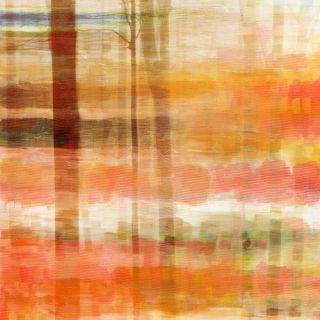 Warm Autumn Hues Graphic Art on Wrapped Canvas