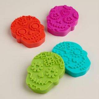 Sweet Spirits Day of the Dead Cookie Stamps, 4 Count