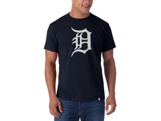 Detroit Tigers 47 Brand Fall Navy Flanker MVP Short Sleeve Cotton T Shirt (S)