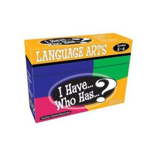 I HAVE WHO HAS LANGUAGE ARTS GR 5 6 SCBTCR7832 2 (pack of 2)