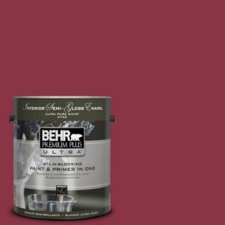 BEHR Premium Plus Ultra 1 gal. #130D 7 Cranapple Semi Gloss Enamel Interior Paint 375301