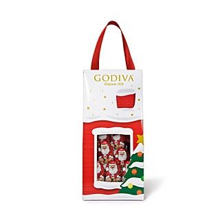 Godiva Mini Foil Santa Pouch