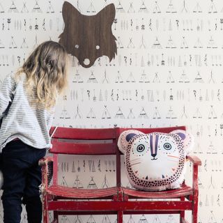 Ferm Living Kids WallSmart Native 32.97 x 20.87 Scenic Wallpaper by