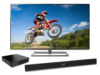 Toshiba 65” 4K Ultra HD 240Hz Smart LED TV with 3D Blu Ray Player and Soundbar – 65L9300UBDX6400KIT