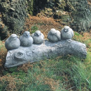 Birds on a Log Statue by Campania International, Inc