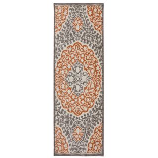 Mohawk Home Tahj Gray and Silver Rectangular Indoor Tufted Runner (Common: 2 x 8; Actual: 24 in W x 96 in L x 0.5 ft Dia)
