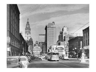 Market Street, Philadelphia, Pennsylvania, USA Poster Print (18 x 24)