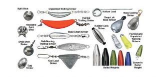 Fishing Sinkers and Weights