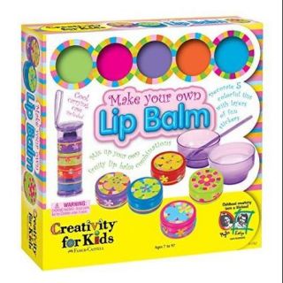 Creativity for Kids   Make Your Own Lip Balm, Makes 5 Balms, With Carrying Case