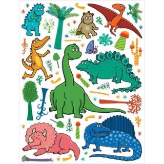 Spirit 25.5 in. x 33.5 in. Dinosaurs Wall Decal 350 0115