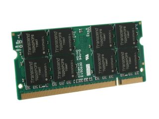 Transcend 2GB 200 Pin DDR2 SO DIMM DDR2 800 (PC2 6400) Laptop Memory Model JM800QSU 2G