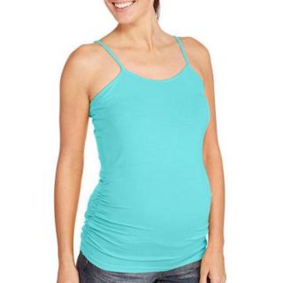 Oh! Mamma Maternity Basic Cami with Side Ruching   Available in Plus Size