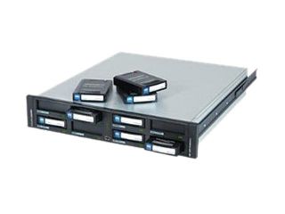 Tandberg Data 8900 RDX Diskless System 8 Bay 2U Removable Disk Storage Library (empty chassis)