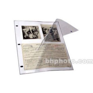 Archival Methods 3 Ring Page Protectors   9 x 11" 33 101