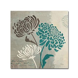 Trademark Fine Art WAP0135 C GG Chrysanthemums II by Wellington Studio Frameless Art