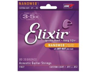 Elixir Nanoweb Acoustic Custom Light 11 52