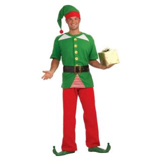 Adult Jolly Elf Costume   One Size Fits Most