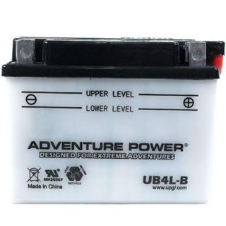 UPG Conventional Wet Pack 12 Volt 4 Ah Capacity D Terminal Battery UB4L B