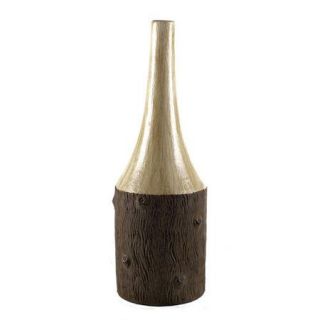 New Rustics Home Sedona Pottery ''Wood'' Vase