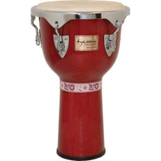 Tycoon Percussion 12" Concerto Series Djembe (Red) TJ 712CR