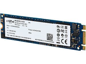 Crucial MX200 M.2 Type 2280SS (Single Sided) 500GB SATA 6Gbps (SATA III) Micron 16nm MLC NAND Internal Solid State Drive (SSD) CT500MX200SSD4