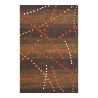 Foreign Accents Festival Brown Area Rug