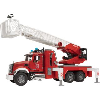 Bruder MACK Granite Fire Engine with Water Pump - Fire Truck, 1:16 Scale, Model# 02821  Cars   Trucks