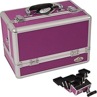 Sunrise Cases Makeup Case; Purple