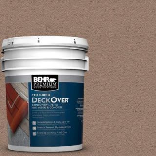 BEHR Premium Textured DeckOver 5 gal. #PFC 19 Pyramid Wood and Concrete Coating 500505