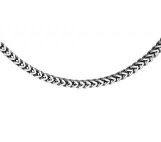 Stainless Steel 4.0mm 24 Wheat Chain Necklace —
