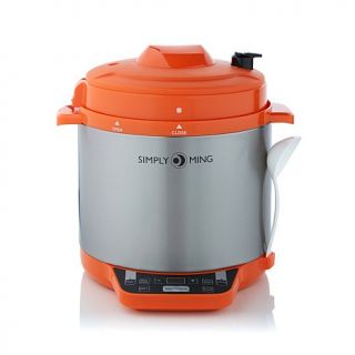 Simply Ming Premiere Gourmet 6.5qt Pressure Cooker with Technolon+   7862150